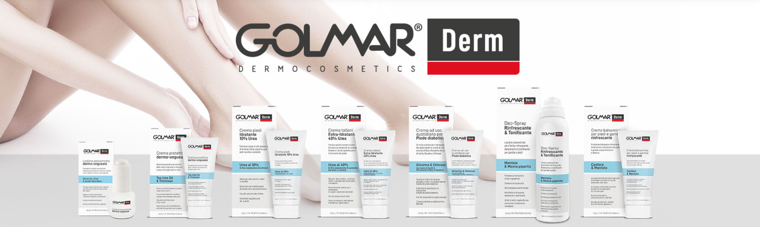 Linea Piedi GolmarDerm